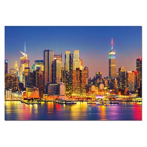 Educa (18466) - "Manhattan at Night" - 1500 pezzi