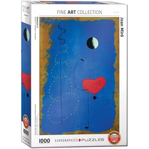 Eurographics (6000-0854) - Joan Miro: "Dancer II" - 1000 pezzi