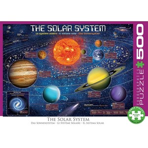 Eurographics (6500-5369) - "The Solar System Illustrated" - 500 pezzi