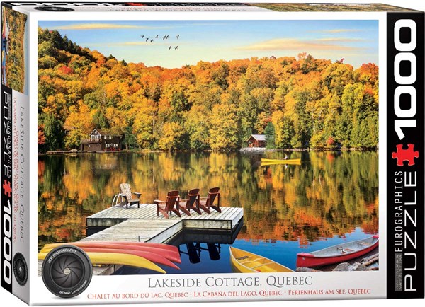 Eurographics (6000-5427) - "Lakeside Cottage, Quebec" - 1000 pezzi