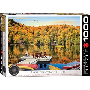 Eurographics (6000-5427) - "Lakeside Cottage, Quebec" - 1000 pezzi