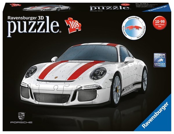 Ravensburger (12528) - "Porsche 911 R" - 108 pezzi