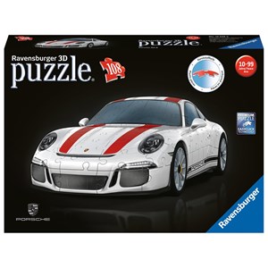 Ravensburger (12528) - "Porsche 911 R" - 108 pezzi