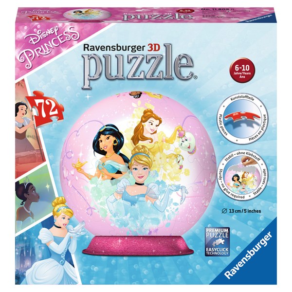 Ravensburger (11809) - "Disney Princess" - 72 pezzi