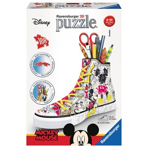 Ravensburger (12055) - "Mickey Sneaker" - 108 pezzi