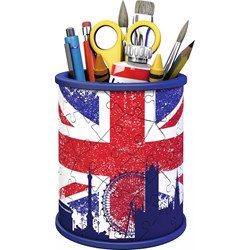 Ravensburger (11153) - "Pencil Cup, Union Jack" - 54 pezzi