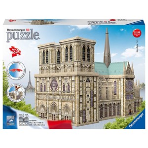 Ravensburger (12523) - "Notre Dame, France" - 324 pezzi