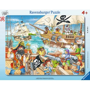 Ravensburger (06165) - "Pirates" - 36 pezzi