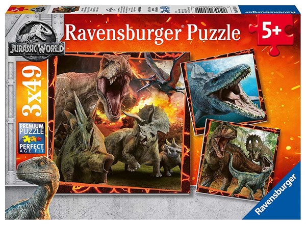 Ravensburger (08054) - "Jurassic World" - 49 pezzi