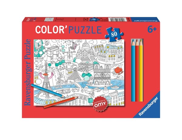Ravensburger (10760) - "Paris" - 80 pezzi