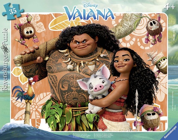 Ravensburger (06156) - "Vaiana" - 35 pezzi