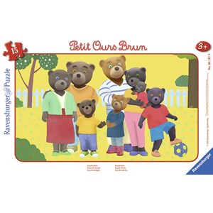 Ravensburger (06167) - "Little Brown Bear" - 15 pezzi