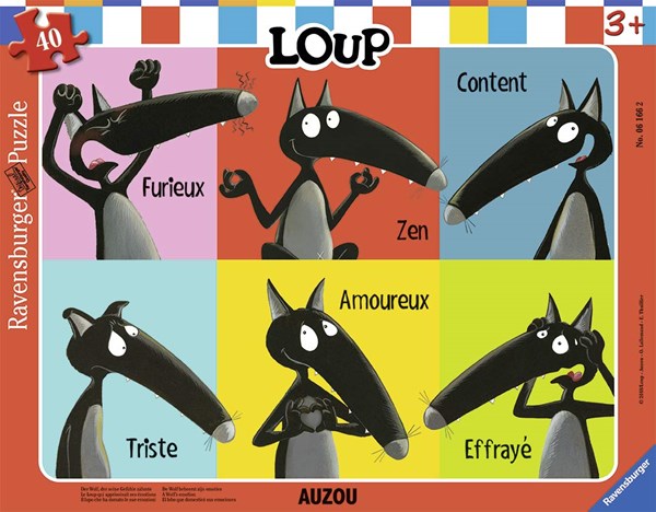 Ravensburger (06166) - "Loup" - 40 pezzi