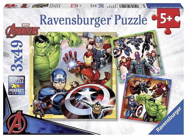 Ravensburger (08040) - "Marvel Avengers" - 49 pezzi