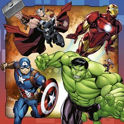 Ravensburger (08040) - "Marvel Avengers" - 49 pezzi