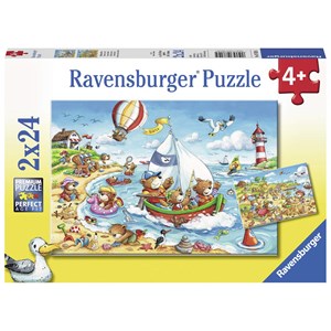 Ravensburger (07829) - "Holidays at the Sea" - 24 pezzi