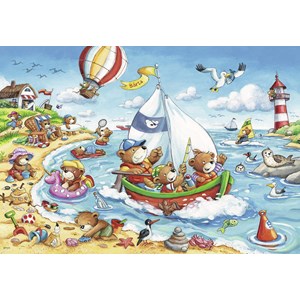 Ravensburger (07829) - "Holidays at the Sea" - 24 pezzi