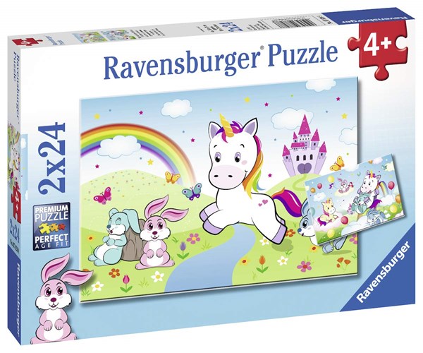 Ravensburger (07828) - "Fabulous Unicorn" - 24 pezzi
