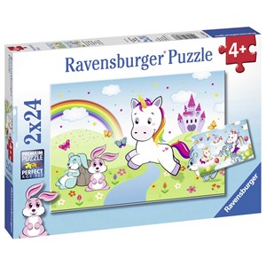 Ravensburger (07828) - "Fabulous Unicorn" - 24 pezzi