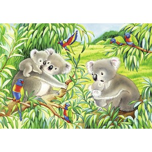 Ravensburger (07820) - "Cute Koalas and Pandas" - 24 pezzi