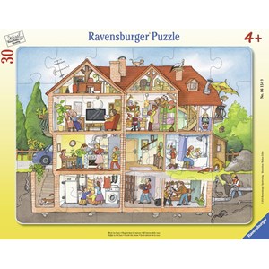 Ravensburger (06154) - "Look into the House" - 30 pezzi