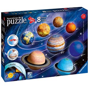 Ravensburger (11668) - "Solar System" - 522 pezzi