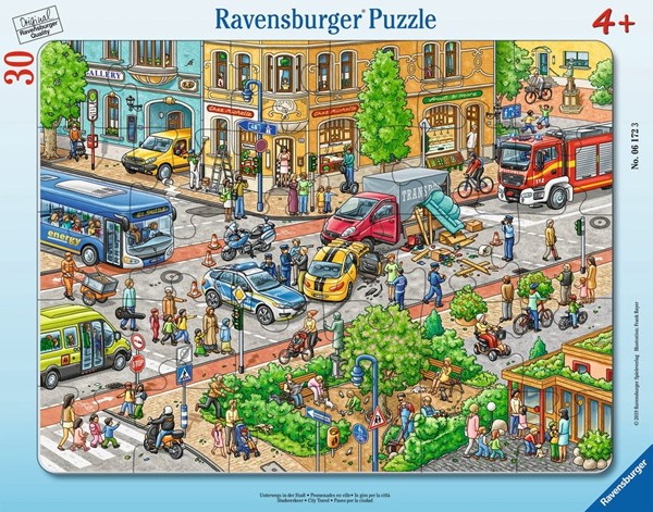 Ravensburger (06172) - "City Travel" - 30 pezzi