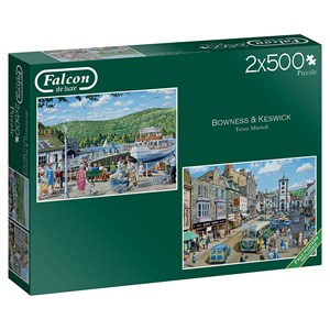 Falcon (11238) - Trevor Mitchell: "Bowness and Keswick" - 500 pezzi