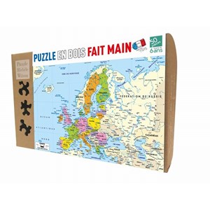 Puzzle Michele Wilson (K74-50) - "Map of Europe" - 50 pezzi