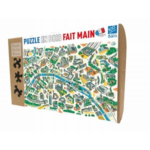 Puzzle Michele Wilson (K685-100) - "Paris Labyrinths" - 100 pezzi
