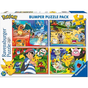 Ravensburger (06929) - "Pokemon" - 100 pezzi