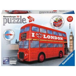 Ravensburger (12534) - "London Bus" - 216 pezzi