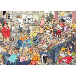 Jumbo (19082) - Jan van Haasteren: "New Year Party" - 1000 pezzi