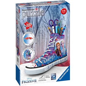 Ravensburger (12121) - "Sneaker, Frozen II" - 108 pezzi