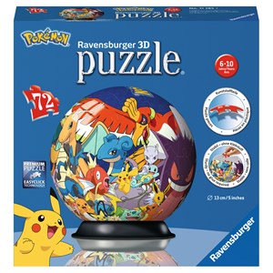 Ravensburger (11785) - "Pokemon" - 72 pezzi