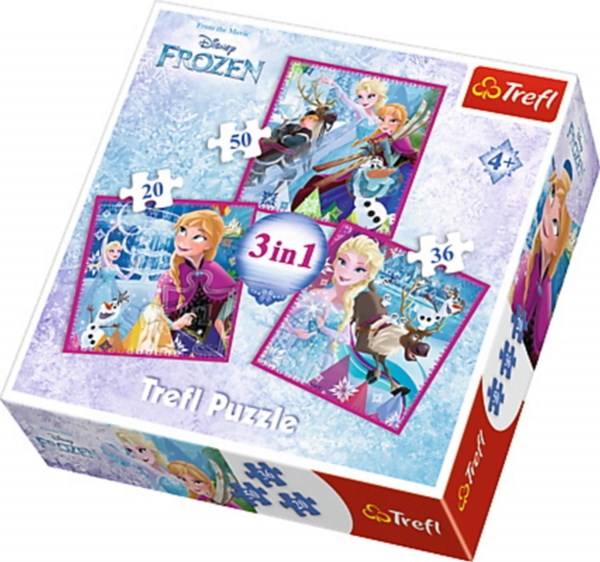 Trefl (34832) - "Frozen" - 20 36 50 pezzi