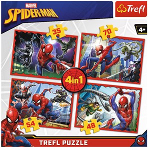 Trefl (34293) - "Spider-Man" - 35 48 54 70 pezzi