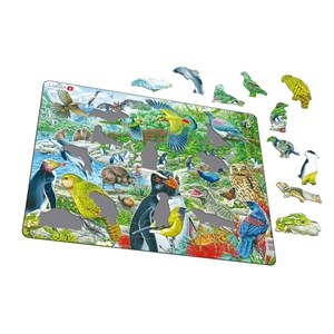 Larsen (FH44) - "New Zealand's Picturesque Wildlife" - 53 pezzi