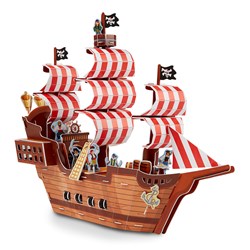 Melissa and Doug (9045) - "Pirate Ship" - 100 pezzi