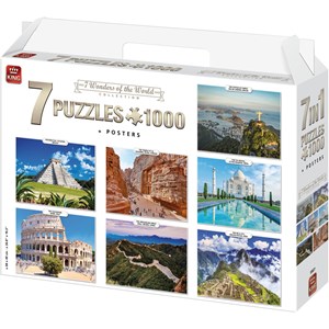 King International (55877) - "7 Wonders of The World" - 1000 pezzi