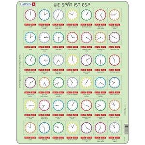 Larsen (OB7-DE) - "Clock Puzzle - DE" - 42 pezzi