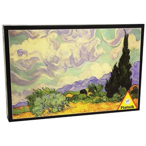 Piatnik (539145) - Vincent van Gogh: "Wheat Field with Cypresses" - 1000 pezzi
