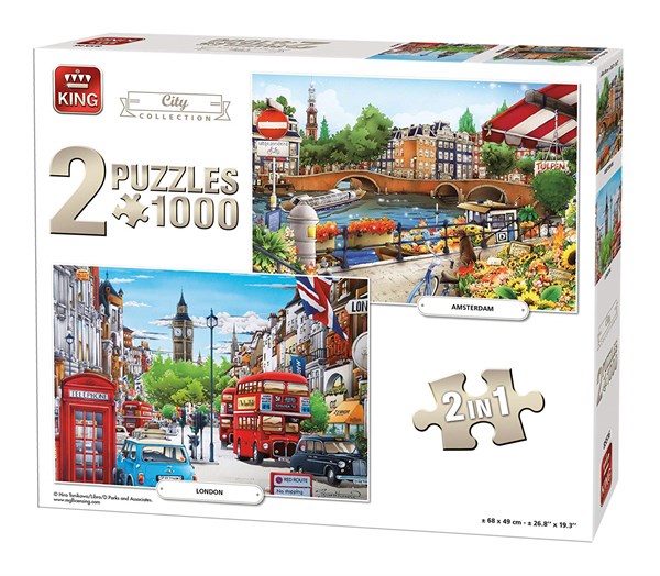 King International (85516) - "Amsterdam & London" - 1000 pezzi