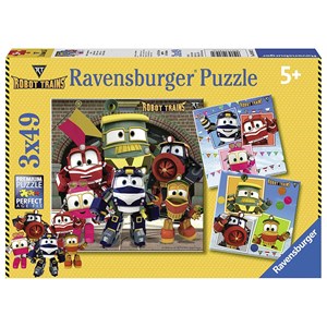 Ravensburger (08047) - "Robot Trains" - 49 pezzi