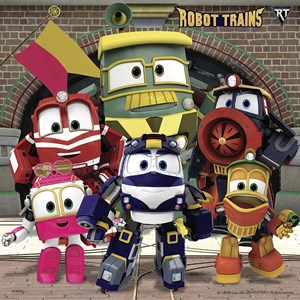 Ravensburger (08047) - "Robot Trains" - 49 pezzi