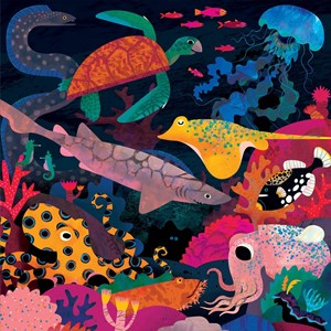 Chronicle Books / Galison (9780735360754) - "Ocean Illuminated" - 500 pezzi