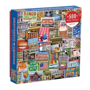 Chronicle Books / Galison (9780735357808) - "Troy Litten Snapshots Of America" - 500 pezzi