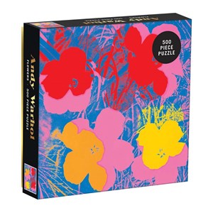 Chronicle Books / Galison (9780735357839) - Andy Warhol: "Flowers" - 500 pezzi