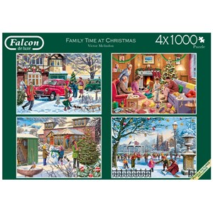Falcon (11269) - "Family Time at Christmas" - 1000 pezzi