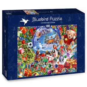 Bluebird Puzzle (70236) - "Christmas Globe" - 1000 pezzi